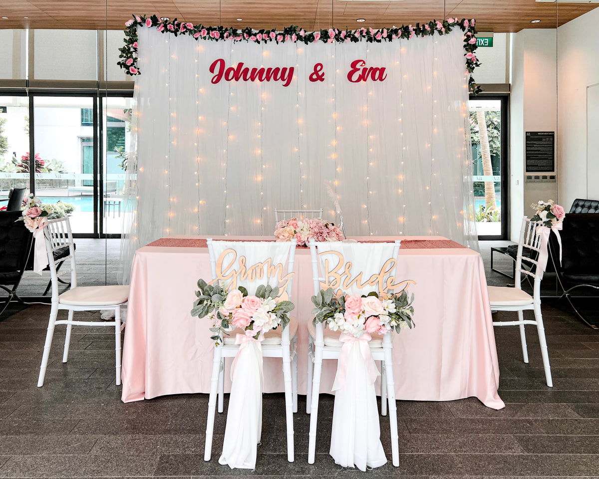 Falling for You Solemnisation – Style It Simply