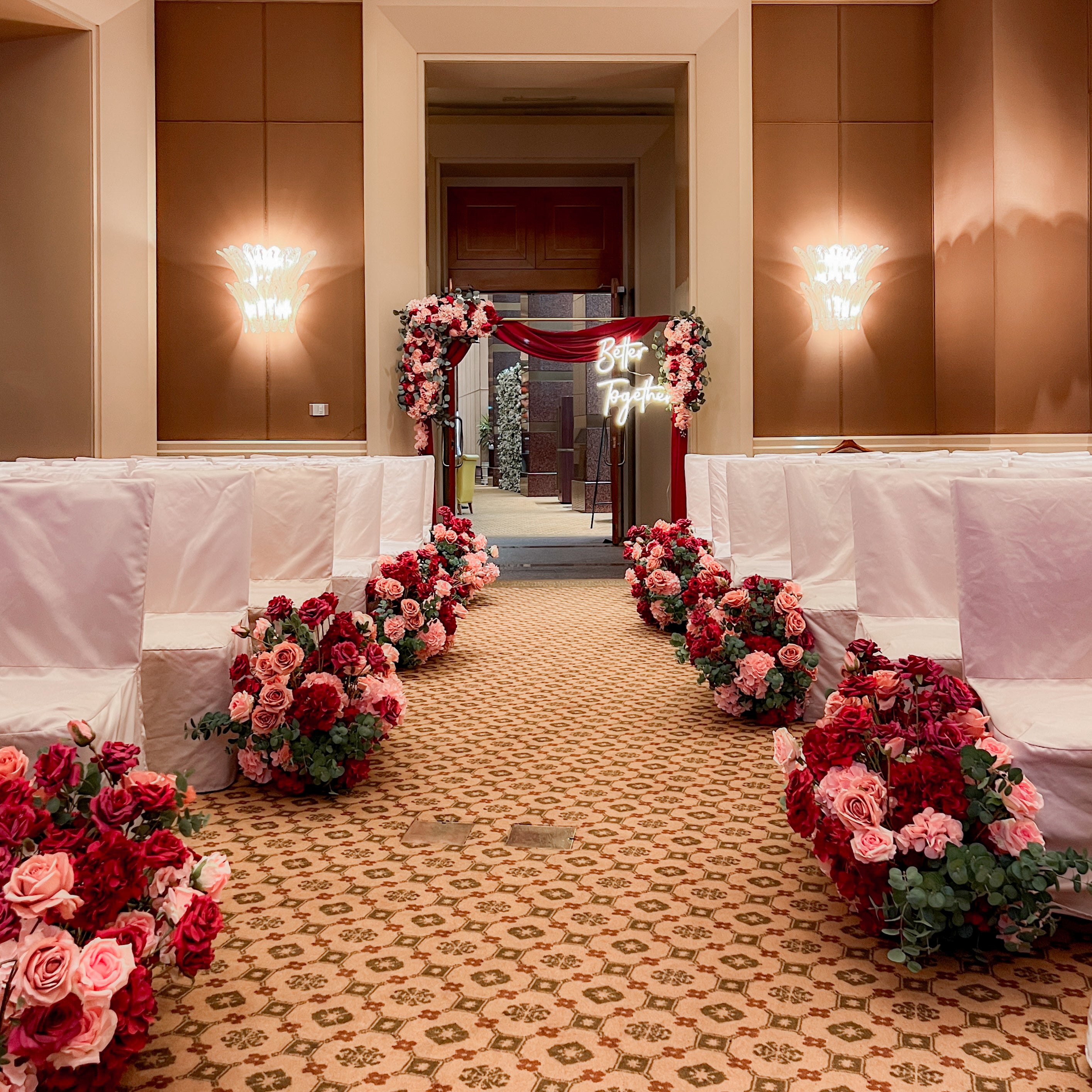 Aisle Enhancement: Standard Faux Florals