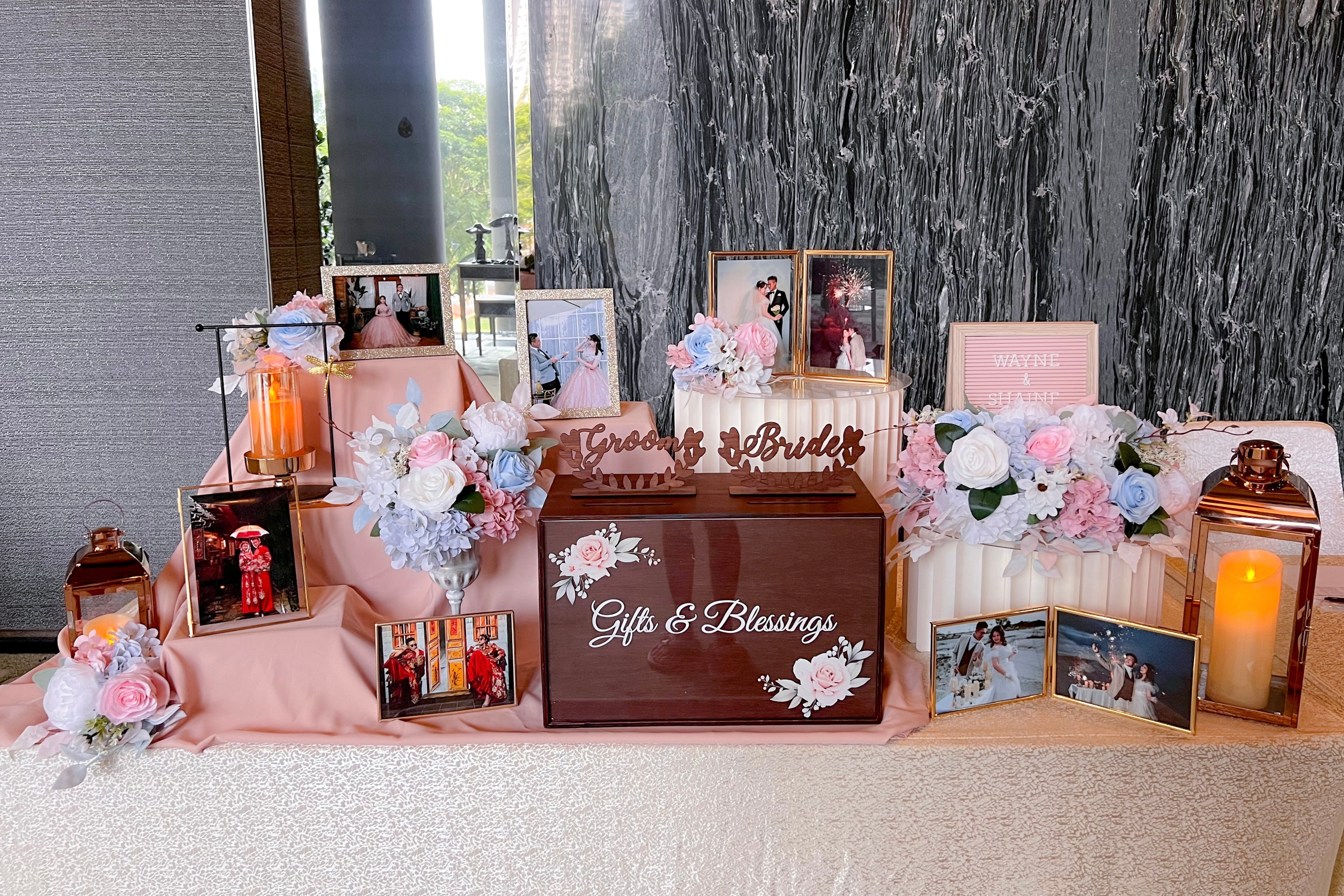 Add-on: Reception Table Styling – Style It Simply