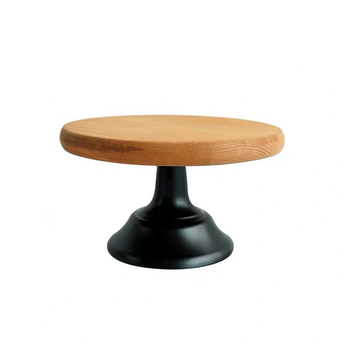 Black Wooden Cake Stand (M)