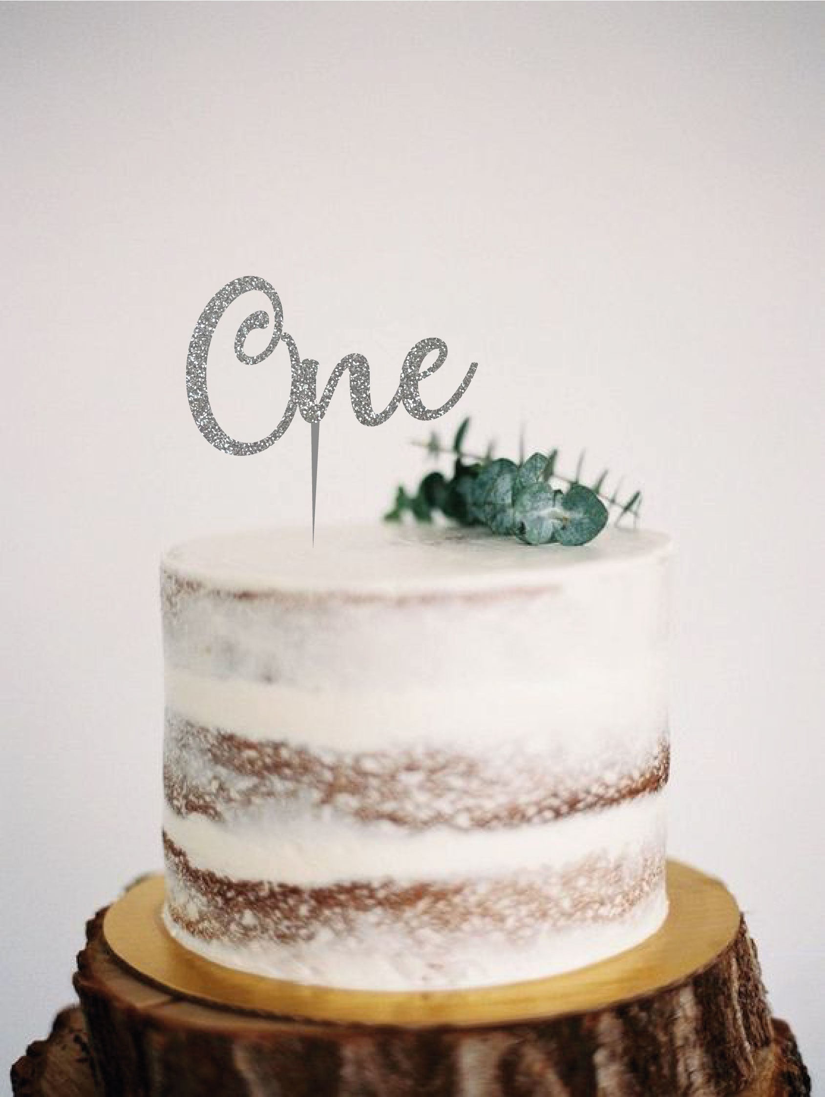 'One' Cake Topper