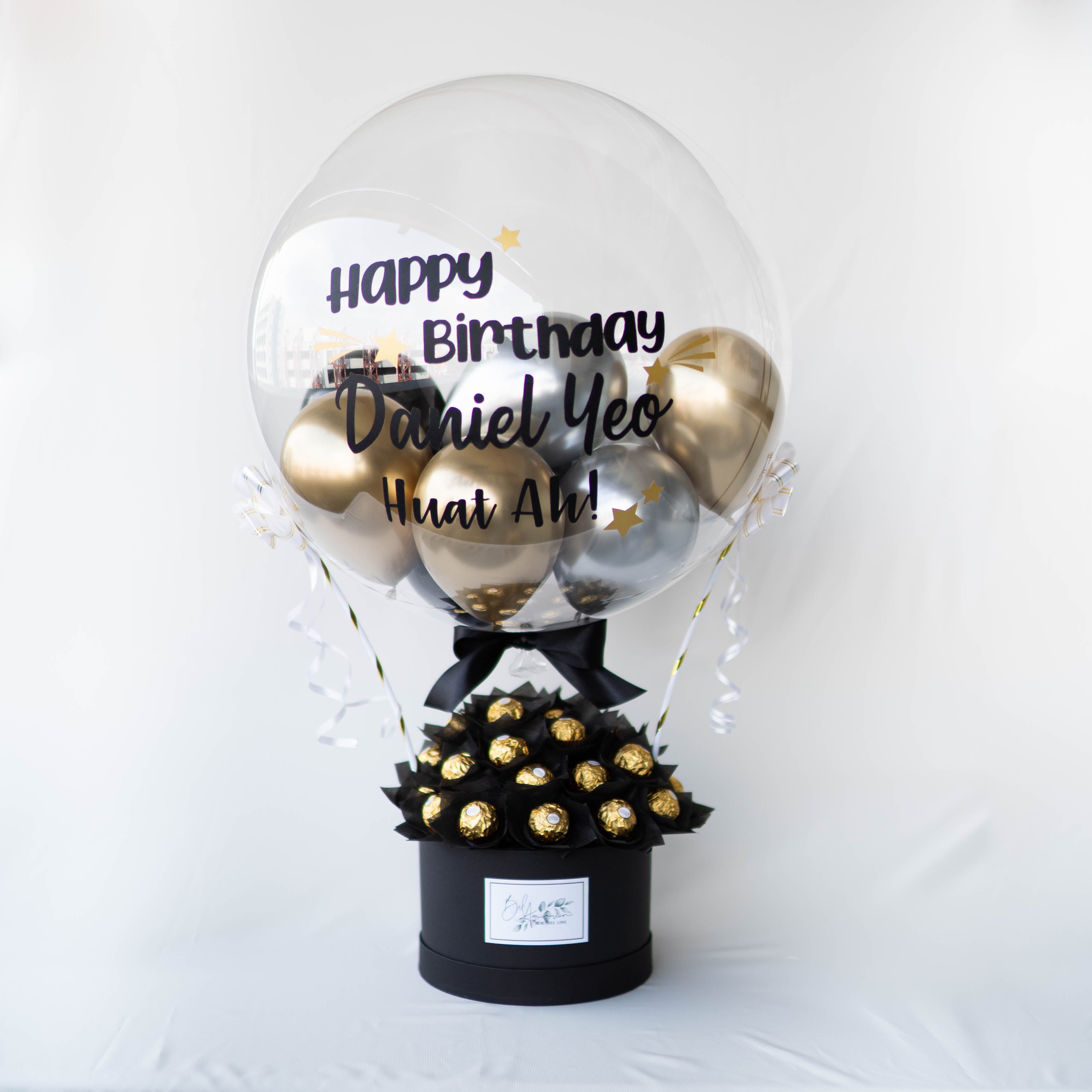 Custom Hot Air Balloon with Ferrero Rocher