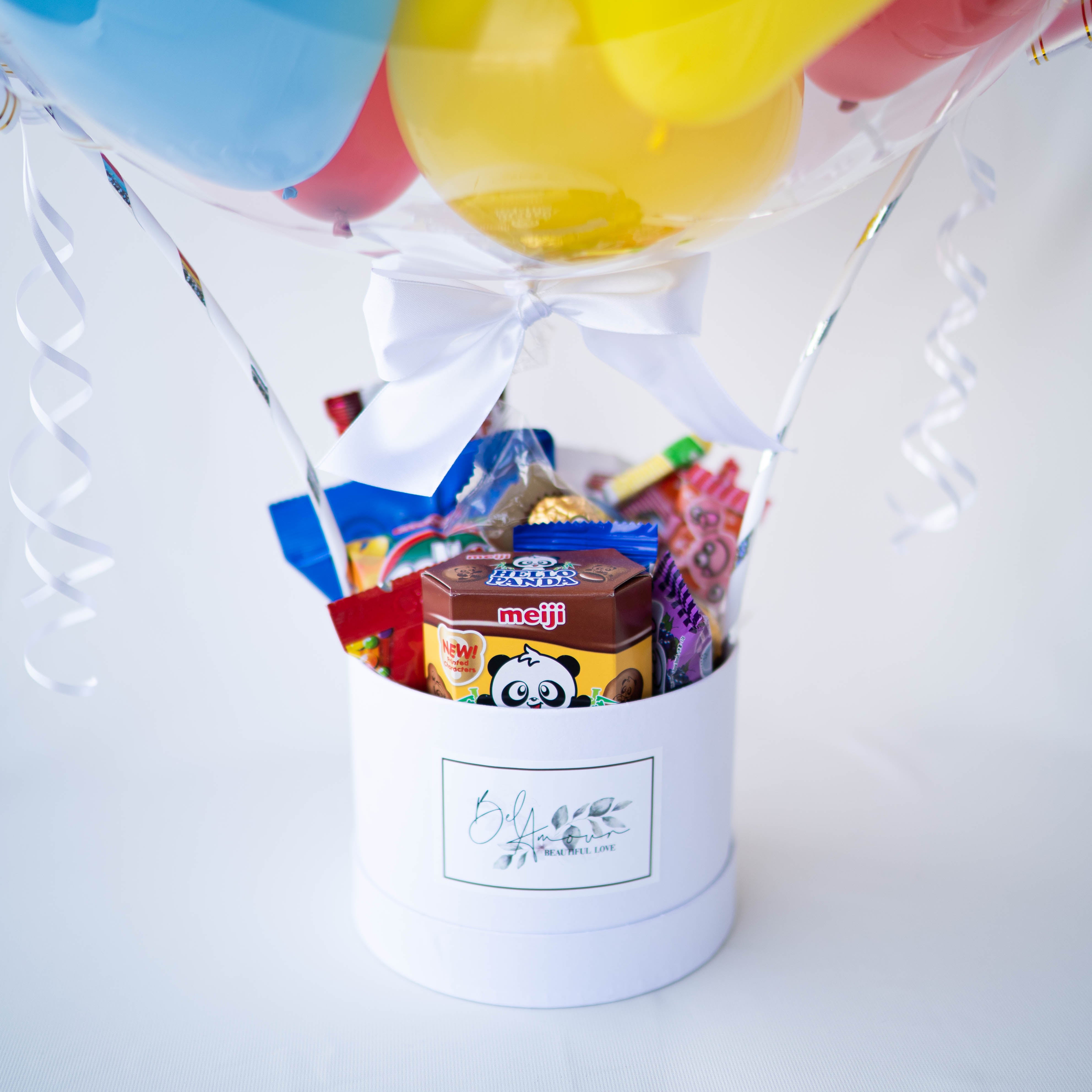 Custom Hot Air Balloon with Snacks