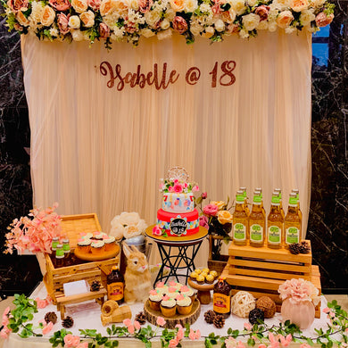 Whimsical Woodland Dessert Table for Birthday Party by Style It Simply