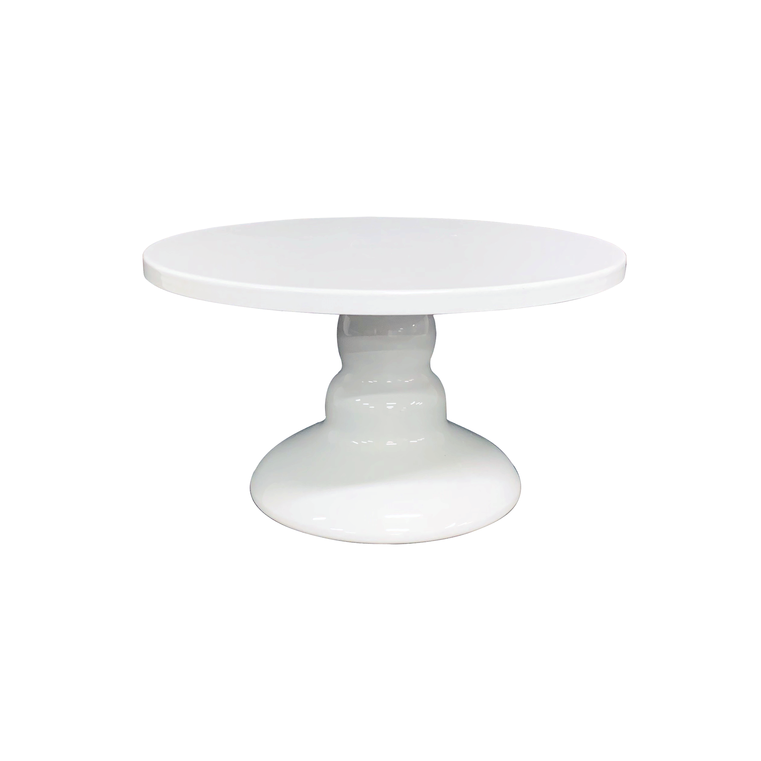 Porcelain Cake Stand Isolated On White Background Stock Photo - Download  Image Now - Cakestand, Cut Out, Empty - iStock