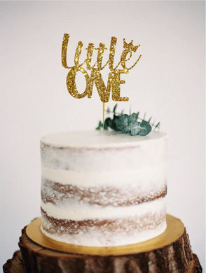 Style It Simply 'Little ONE' Gender Reveal Cake Topper