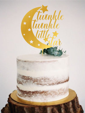 Style It Simply 'Twinkle Twinkle Little Star' Birthday Cake Topper