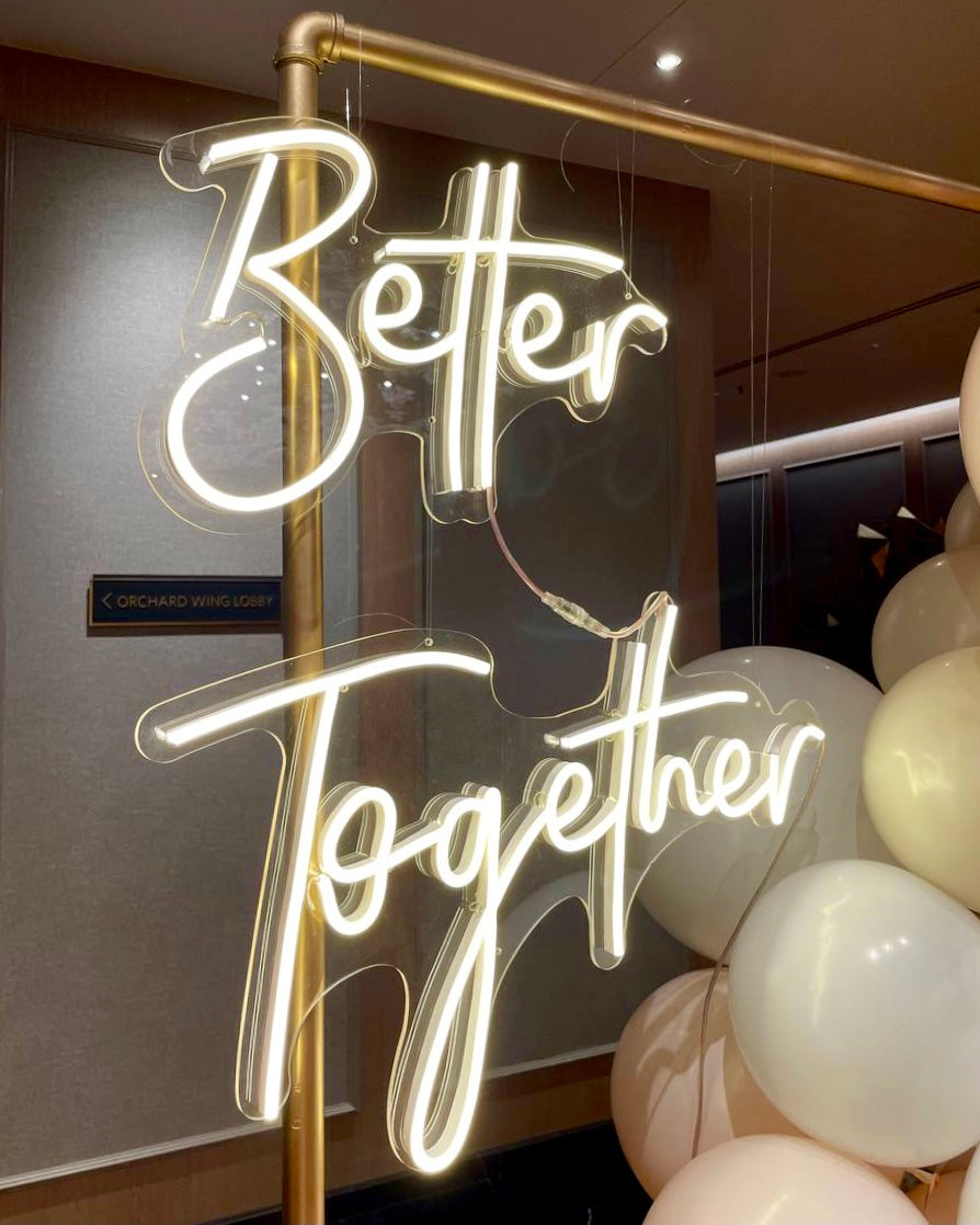 Better Together Neon Signage