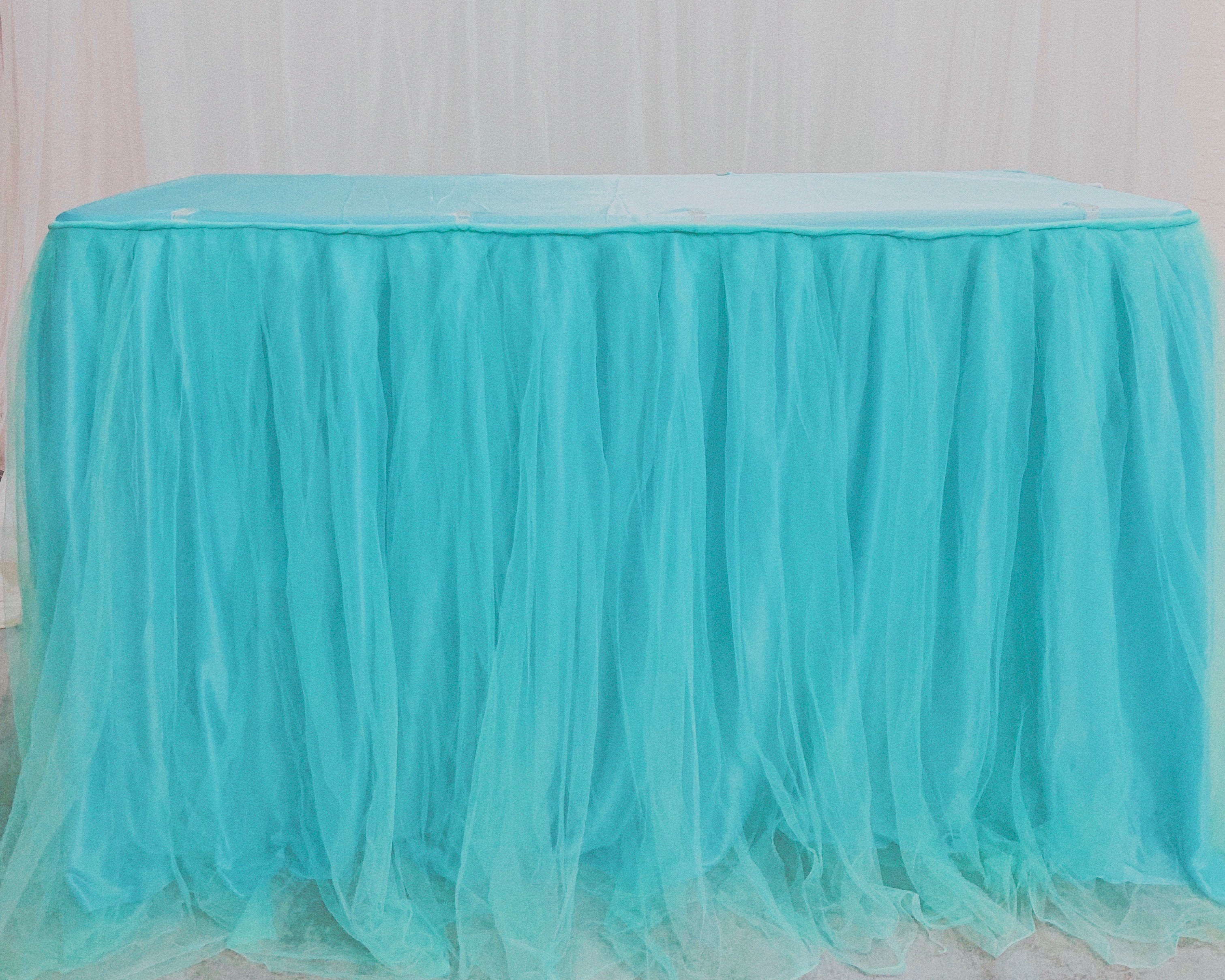 Tiffany Tulle Table Skirting